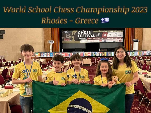 CBX - Brasil tem participação positiva no Campeonato Mundial Escolar de  Xadrez na Grécia